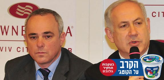 בנימין נתניהו יובל שטייניץ / צלם: תמר מצפי